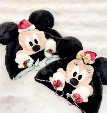 디즈니 리조트 미키 미니 크리스마스 팬캡 디즈니씨