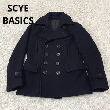 사이 베이직스 P 코트 네이비 36