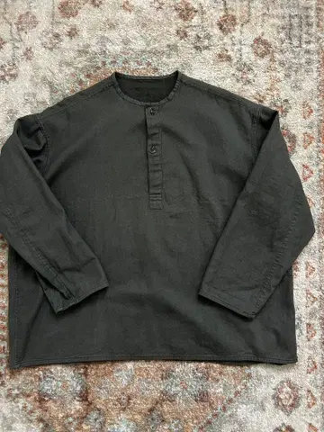 러시아군 슬리핑 셔츠 차콜 그레이