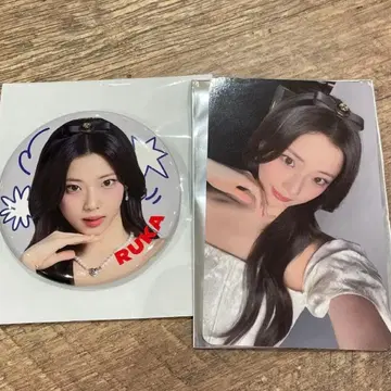 BABYMONSTER 베비몬 팝업 6000엔 트레이딩 카드 캔뱃지 루카