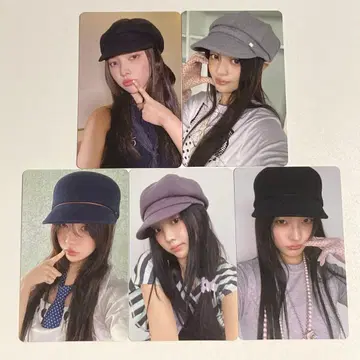 ILLIT bomb 유니버셜 UMS 혜택 트레이딩 카드 5종 컴프