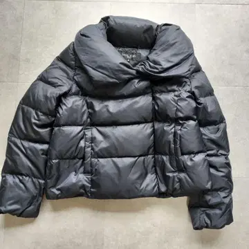 미쉘클랑 다운 자켓 38 네이비 숏 기장 여성용