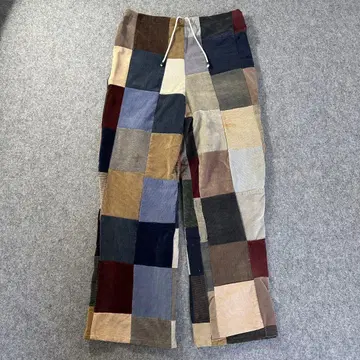 unknown vintage 빈티지 패치워크 팬츠 코듀로이