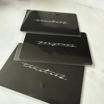 timelesz 미사용 플레이리스트 카드 3장 세트