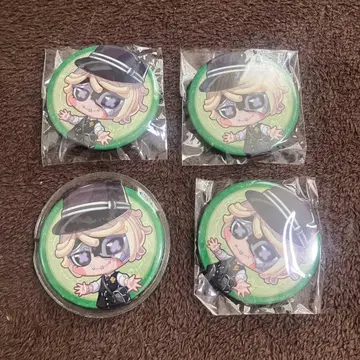 제5인격 엽서맨 2주년 SD 미니 캐릭터 캔뱃지 4개 세트