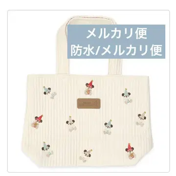 릴린린 토트백 2025 자수 크리스마스 디즈니랜드