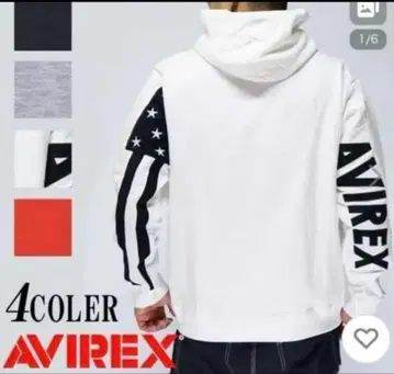 AVIREX 풀오버 후드티