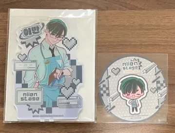 에이스테 애니 카페 이반 아크릴 스탠드 코스터