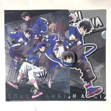 토겐안키 요도가와 마스미 로손 콜라보 캔뱃지 & 클리어 파일