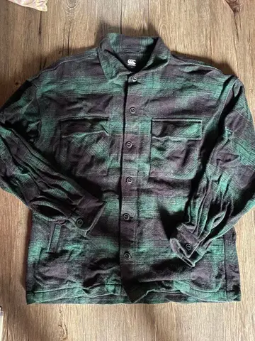 CANTERBURY 체크 플란넬 셔츠