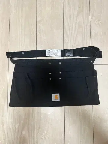 Carhartt 덕 하프 에이프런 블랙