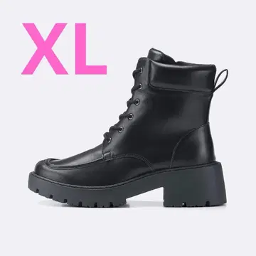 GU 볼륨 밑창 레이스업 부츠 블랙 XL 25cm