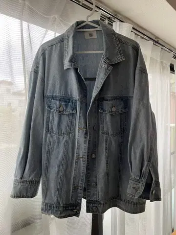 HUGU 라이트 블루 데님 자켓 F 사이즈