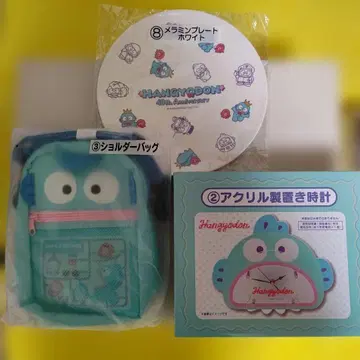 한교동 산리오 뽑기 시계 숄더백 플레이트