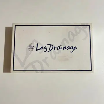 스파 트리트먼트 레그 드레나쥐 L 사이즈 미사용 새상품 블랙
