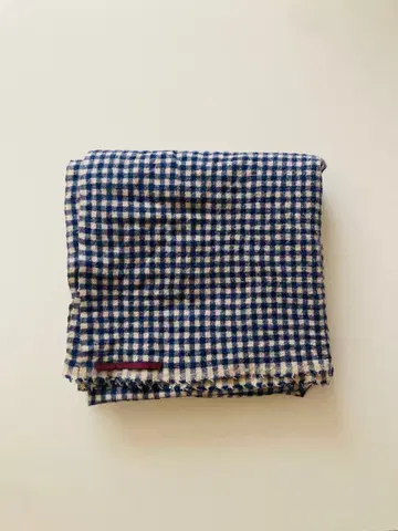 다니엘라 그레지스 깅엄 체크 스톨