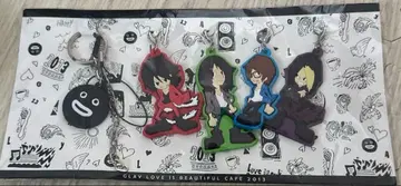 GLAY LiB카페2013 굿즈 커스터마이즈 키링 세트