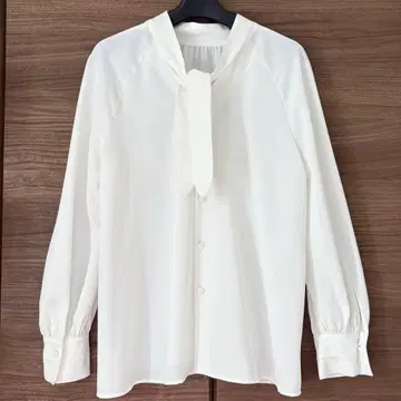 더 버지니아 보타이 쉬폰 블라우스