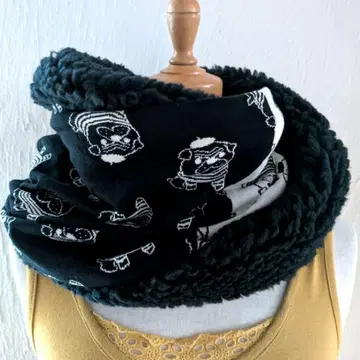 나사나사 모코모코 넥워머 maffon 원단 사용