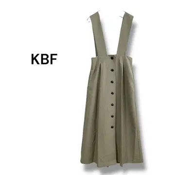 [ 새상품급 ] KBF 프론트 버튼 점프 스커트 409