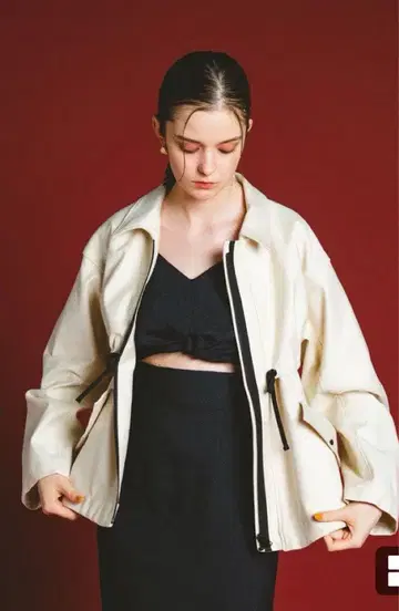 PINUE 레이어드 자켓