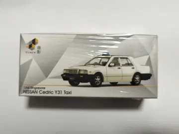 싱가포르 타이니 닛산 세드릭 Y31 택시 미니카 해외 미니어처