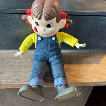 페코짱 인형 앉을 수 있는 인형 데님