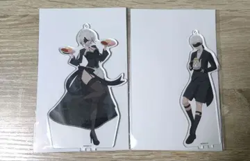 [미개봉] 니어 오토마타 애니메이트 카페 콜라보 아크릴 스탠드 2B 9S