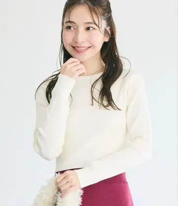 coca 크롭 니트탑 블랙 화이트 2세트