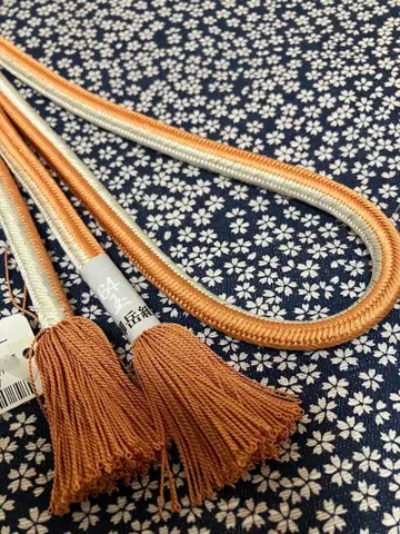 허리띠 수란공방 순수 실크 미타케조리 요리후사 정가 17,000엔