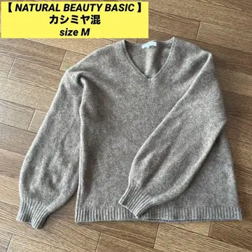 [ NATURAL BEAUTY BASIC ] 캐시미어 혼방 스웨터