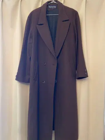 체스터 코트 다크 브라운 used