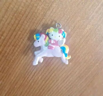 헬로키티 유니콘 스트랩 키티 뿌리 레인보우