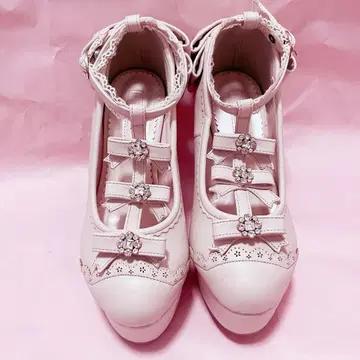 LIZLISA 3단 리본 비쥬 펌프스 리즈리사