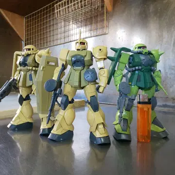 MG 08 소대판 탑 소대 자쿠