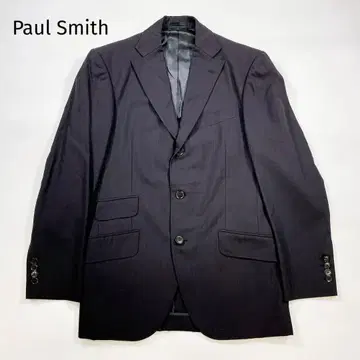 폴 스미스 테일러드 자켓 스트라이프 블랙