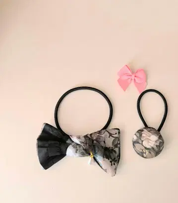 [리버티] 리본&펄 머리끈