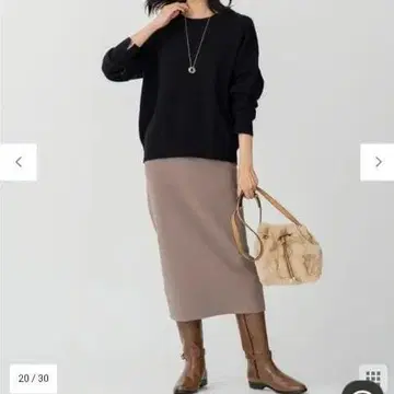 스트레치 타이트 스커트