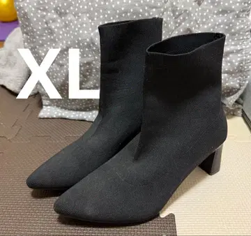 GU 삭스부츠 블랙 숏부츠 25.0cm XL