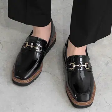 minia 통굽 로퍼 블랙 L 사이즈