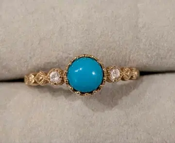 쥬얼리 츠츠미 터콰이즈 반지 11호 반지 K10