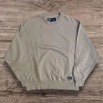 F.A.T 맨투맨 트레이닝복 L 속기모 베이지 USA 코튼