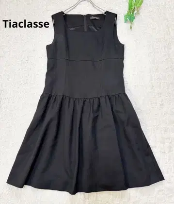 Tiaclasse*온워드*슬리브리스 절개 개더 원피스 M