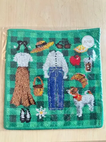 FEILER 페이 별주 이에나 IENA 손수건 그린