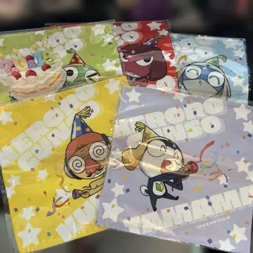 개구리 중사 케로로 기념일 5장 세트