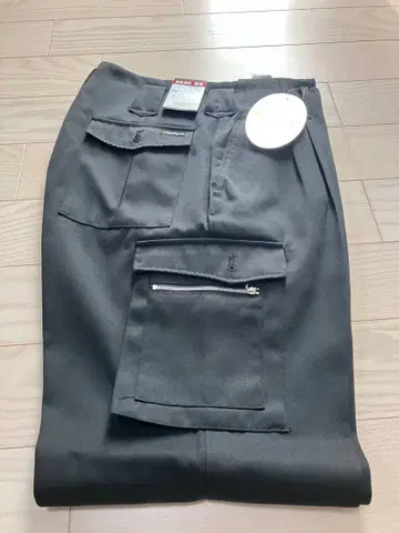 작업복 도라이치 작업옷 2530 투 턱 파워 카고 팬츠 W82 블랙