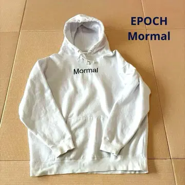 EPOCH Mormal 화이트 풀오버 후드티