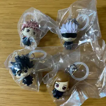 주술회전 메지루시 액세서리 고죠, 이타도리 후시구로 쿠기사키 4종