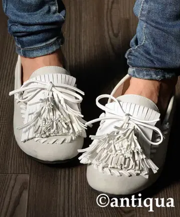 볼륨 태슬 로퍼 스니커즈 M 사이즈