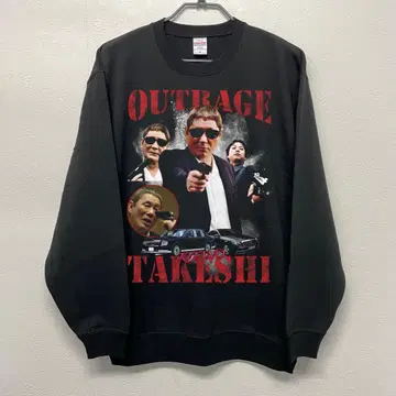 OUTRAGE 아웃레이지 [ XL 사이즈 ] 트레이닝복 맨투맨